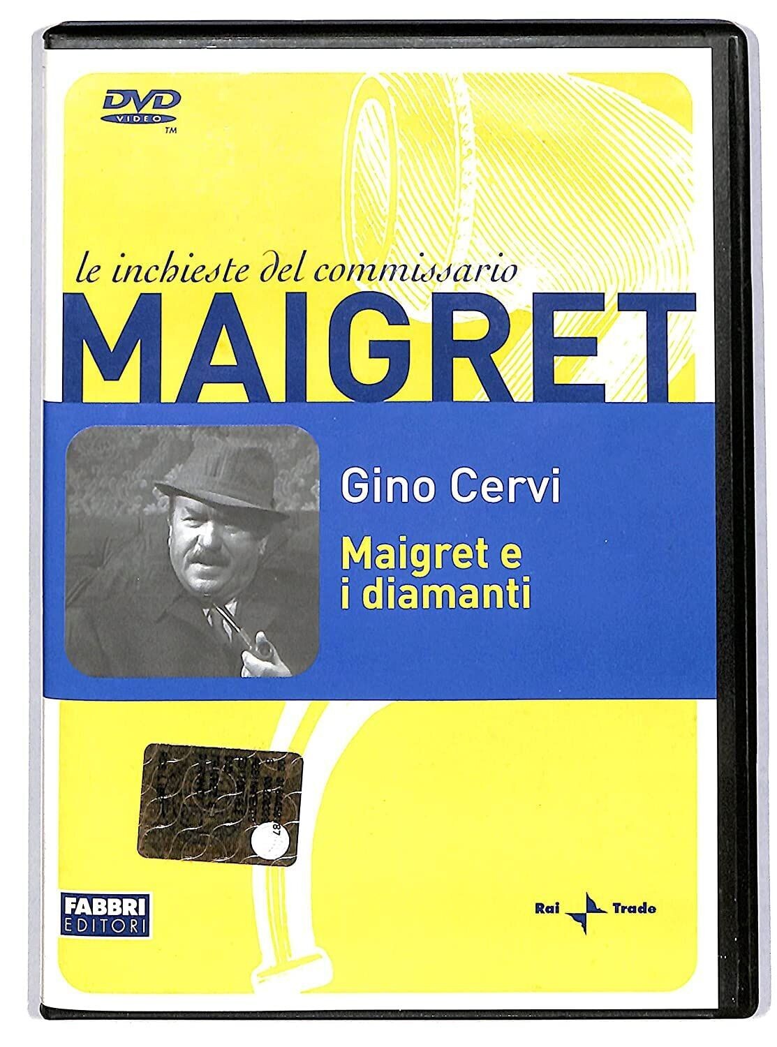 TeknoFilm – DVD – Le inchieste del commissario Maigret - MAIGRET E I DIAMANTI di Mario Landi (1965) - FABBRI EDITORI