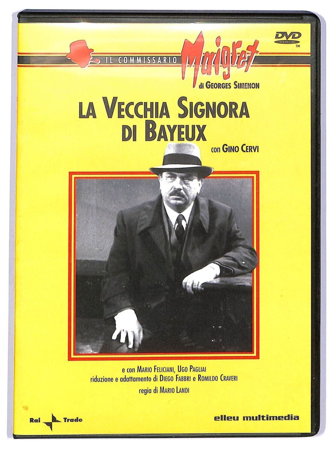 TeknoFilm – DVD – Le inchieste del commissario Maigret - LA VECCHIA SIGNORA DI BAYEUX di Mario Landi (1964) - ELLE U MULTIMEDIA