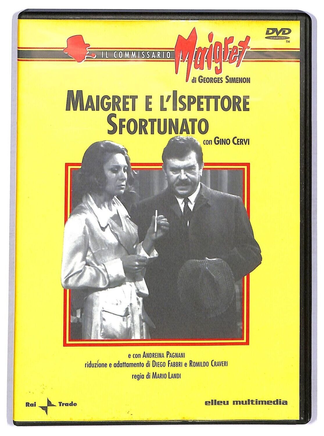 TeknoFilm – DVD – Le inchieste del commissario Maigret - MAIGRET E L'ISPETTORE SFORTUNATO di Mario Landi (1968) - ELLE U MULTIMEDIA