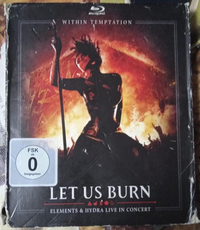 TeknoFilm –  1 CD + 2 BluRay – LET US BURN - ELEMENTS & HYDRA LIVE IN CONCERT (2014) - BMG