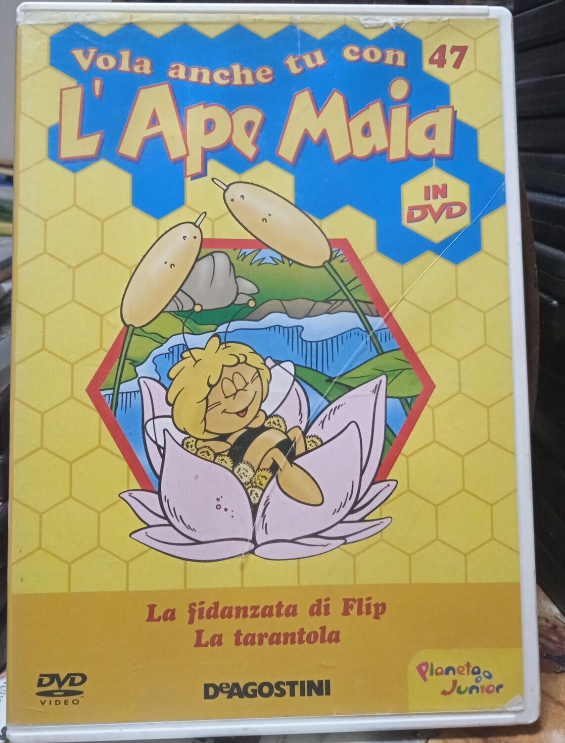 TeknoFilm – DVD – L'APE MAIA Stag. 02 - Vol. 47 (2 Ep. 93 La fidanazata di Flip + 94 La tarantola) di Hiroshi Saitō (1975) - DE AGOSTINI