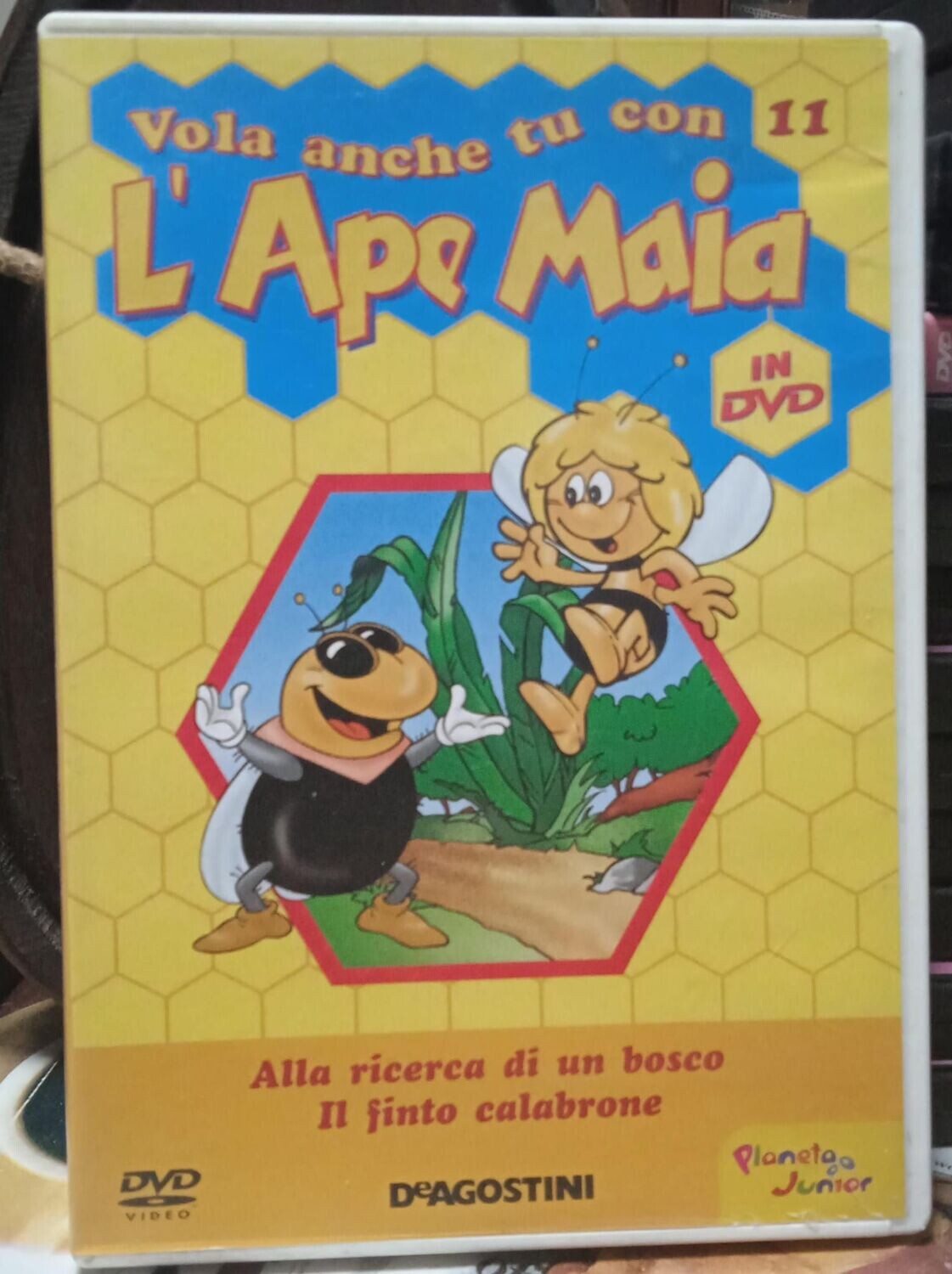 TeknoFilm – DVD – L'APE MAIA Stag. 01 - Vol. 11 (2 Ep. 21 Alla ricerca di un bosco + 22 Il finto calabrone) di Hiroshi Saitō (1975) - DE AGOSTINI