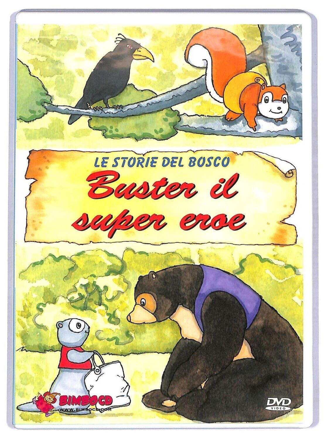 TeknoFilm – DVD – LE STORIE DEL BOSCO Vol. 11 - BUSTER - IL SUPER EROE - ‎ENERXA
