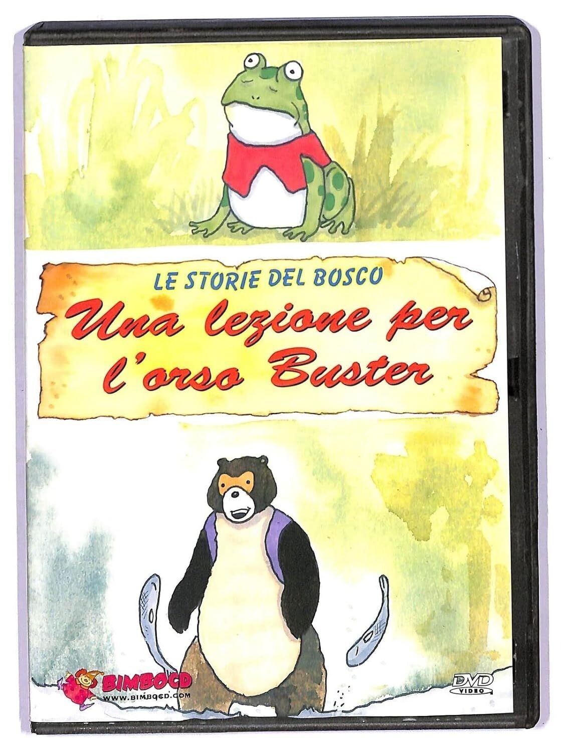 TeknoFilm – DVD – LE STORIE DEL BOSCO Vol. 05 - UNA LEZIONE PER L'ORSO BUSTER - ‎ENERXA