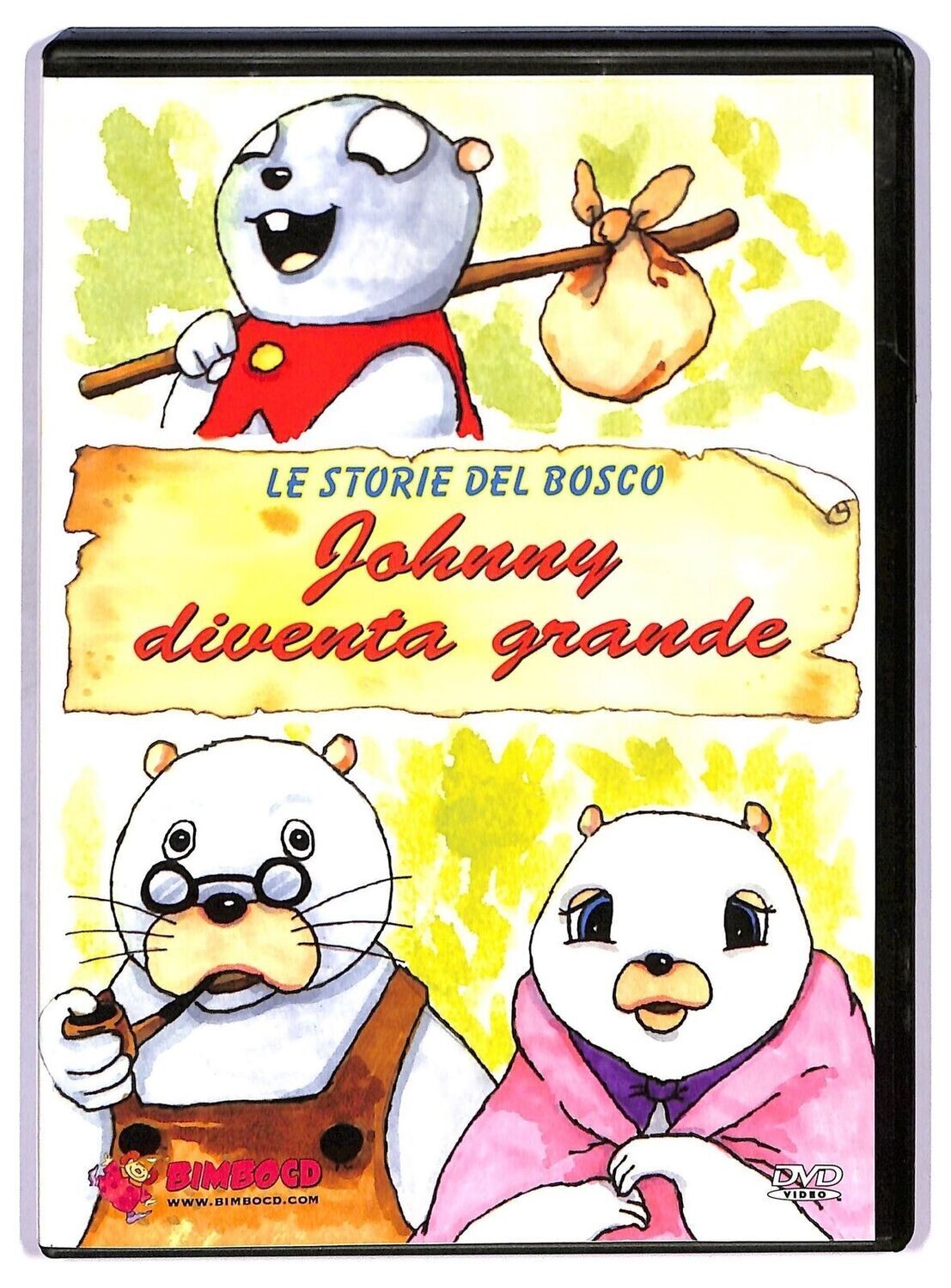 TeknoFilm – DVD – LE STORIE DEL BOSCO Vol. 04 - IL MARMOTTINO JOHNNY DIVENTA GRANDE - ‎ENERXA