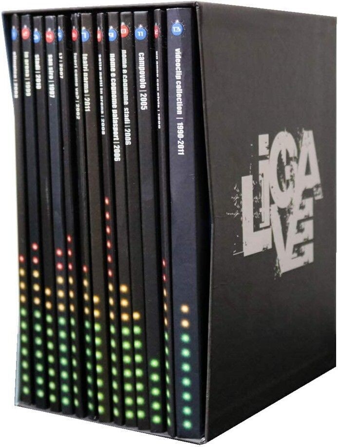 TeknoFilm - Box 13 DVD (Opera completa - Edizione Digipack) – LIGABUE: LIGALIVE (2012) - DTS