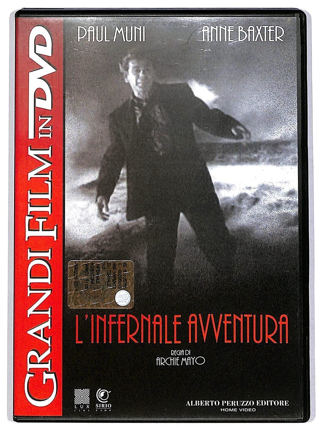 TeknoFilm – DVD – L'INFERNALE AVVENTURA di Archie Mayo (1946) - ALBERTO PERUZZO EDITORE