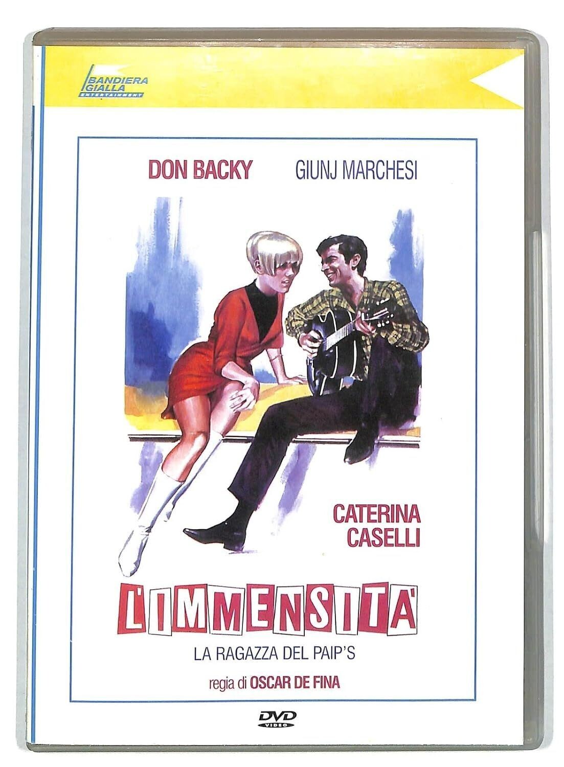 TeknoFilm – DVD (Versione Slim) – L'IMMENSITA' - LA RAGAZZA DEL PAIP'S di Oscar De Fina (1967) - HOBBY & WORK