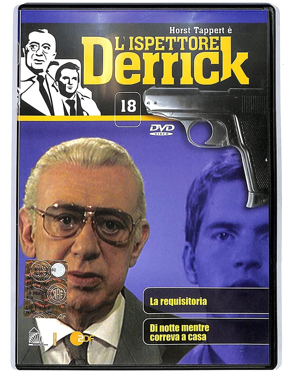 TeknoFilm – DVD – L'ISPETTORE DERRICK Vol. 18 (La requisitoria - Di notte mentre correva a casa) 1974 - HOBBY & WORK