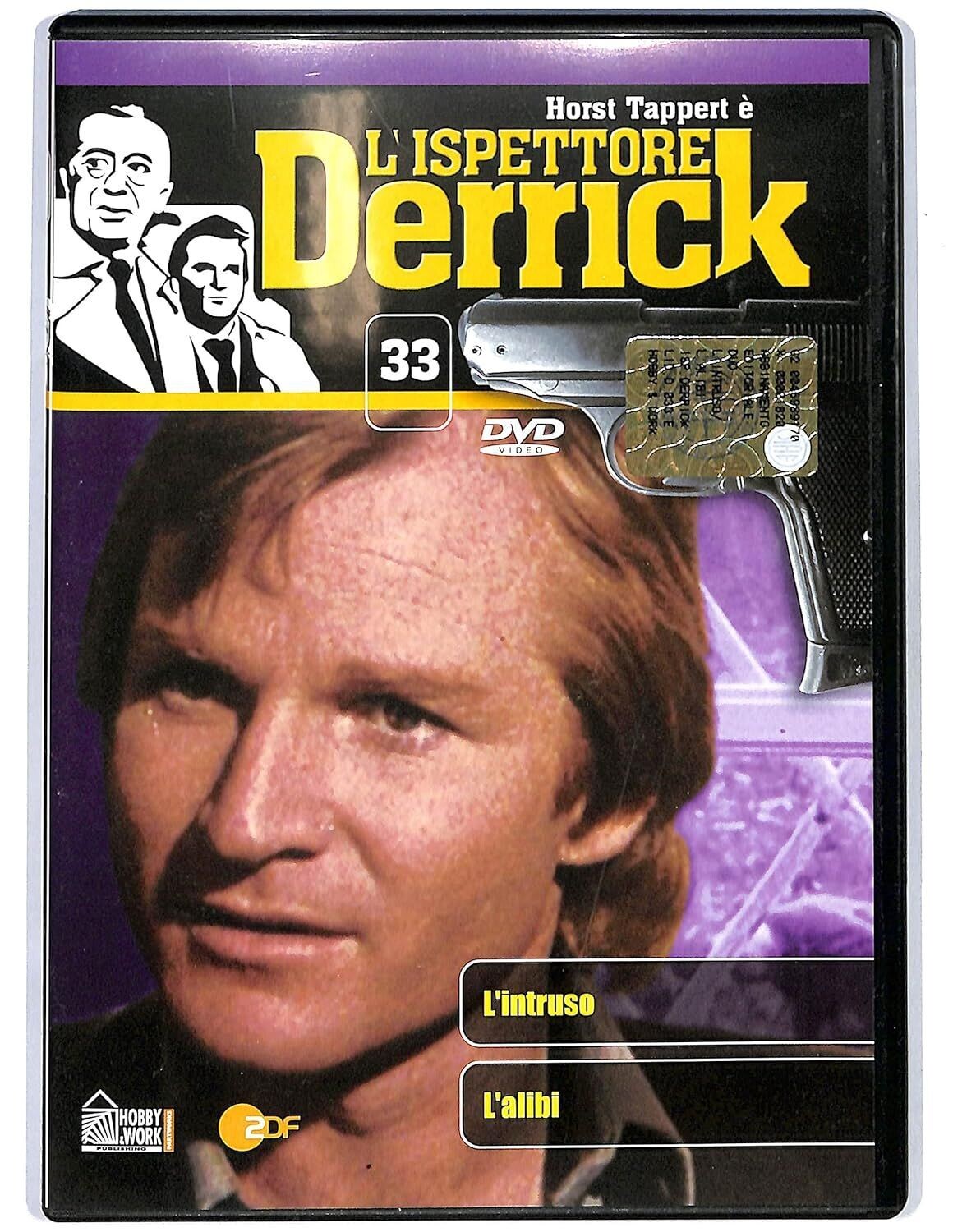 TeknoFilm – DVD – L'ISPETTORE DERRICK Vol. 33 (L'intruso + L'alibi) 1974 - HOBBY & WORK