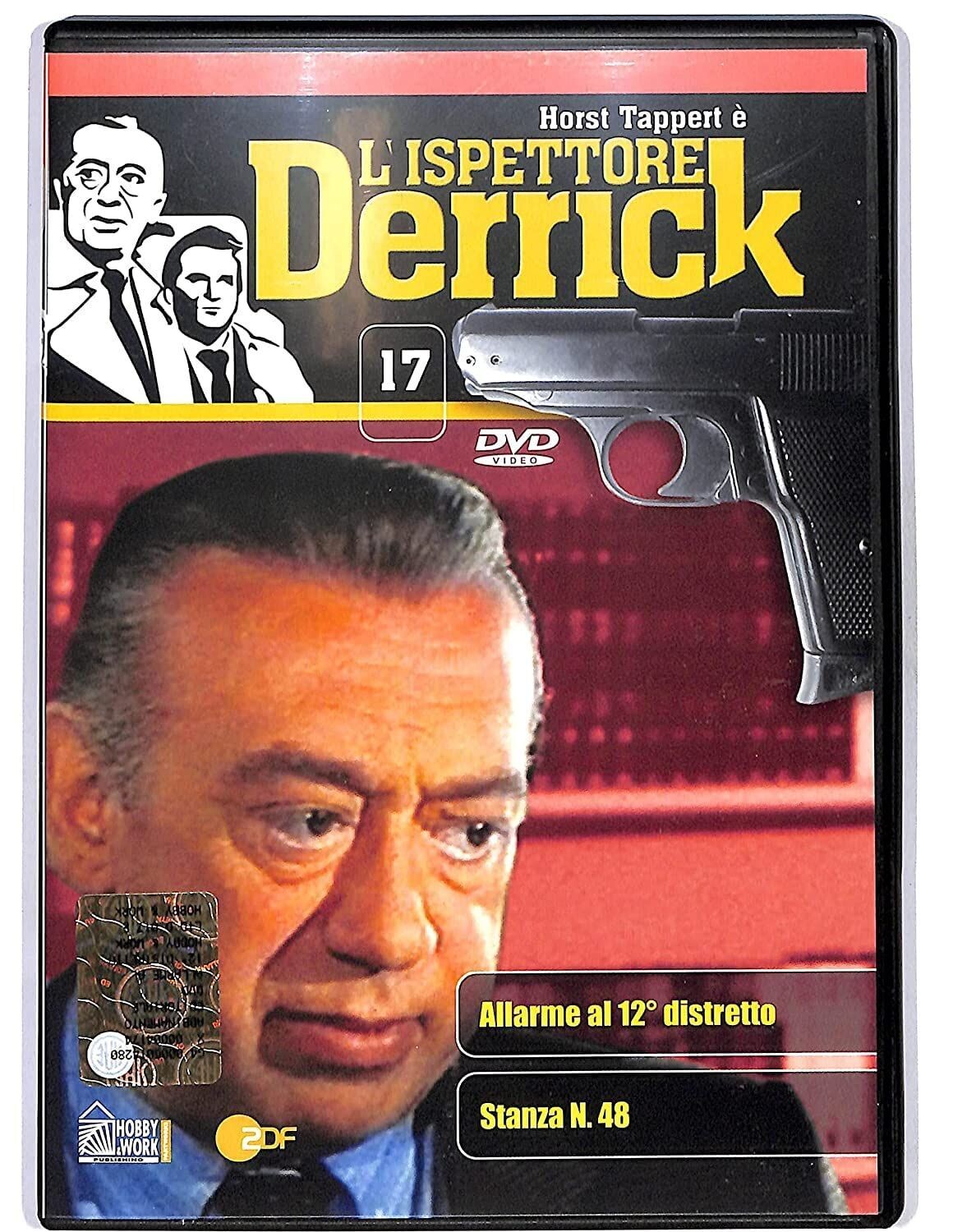 TeknoFilm – DVD – L'ISPETTORE DERRICK Vol.  17 (Allarme al 12° distretto + Stanza N° 48) 1974 - HOBBY & WORK