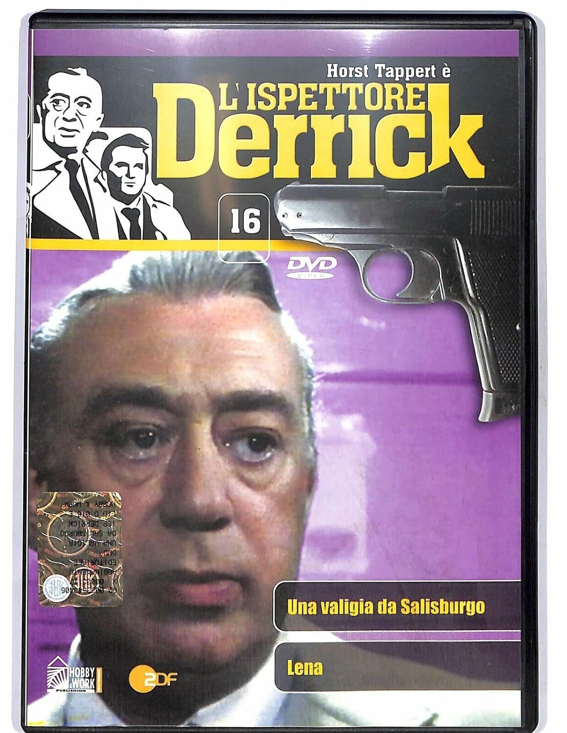TeknoFilm – DVD – L'ISPETTORE DERRICK Vol. 16 (Una valigia da Salisburgo + Lena) 1974 - HOBBY & WORK