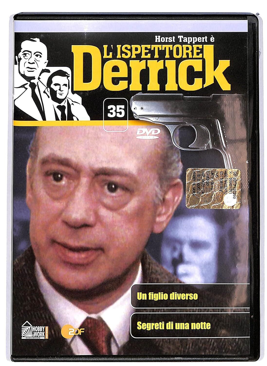 TeknoFilm – DVD – L'ISPETTORE DERRICK Vol. 35 (Un figlio diverso + Segreti di una notte) 1974 - HOBBY & WORK