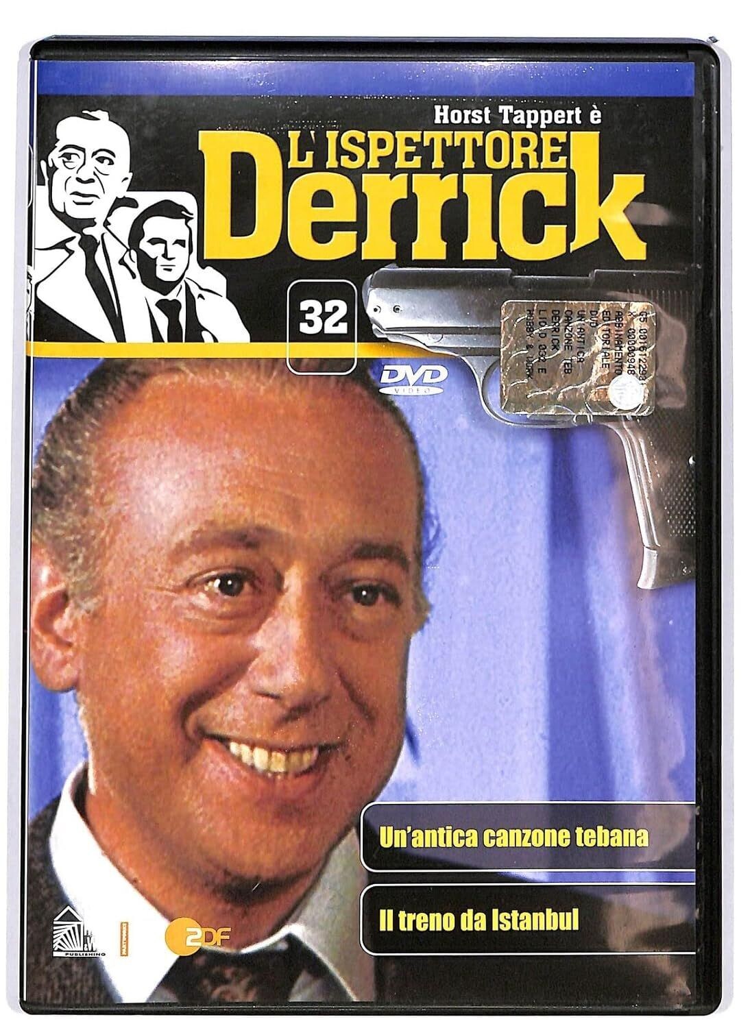 TeknoFilm – DVD – L'ISPETTORE DERRICK Vol. 32 (Un'antica canzone Tebana + Un treno per Istambul) 1974 - HOBBY & WORK