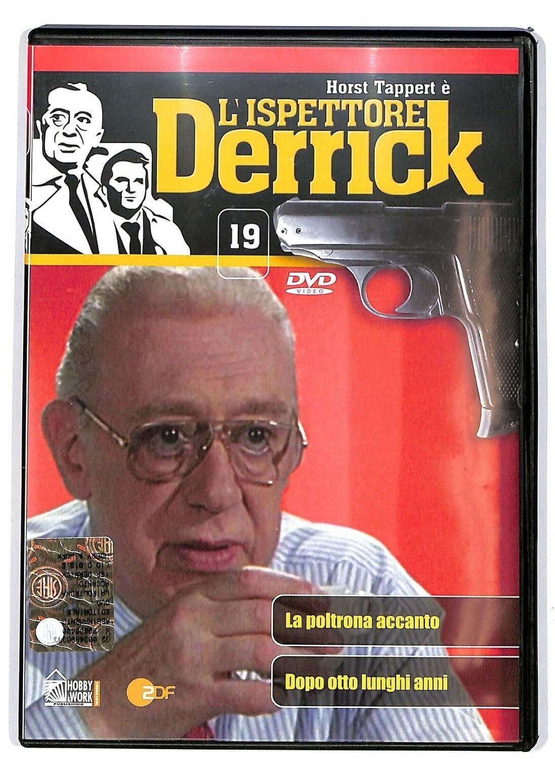 TeknoFilm – DVD – L'ISPETTORE DERRICK Vol.  19 (La poltrona accanto + Dopo otto lunghi anni) 1974 - HOBBY & WORK