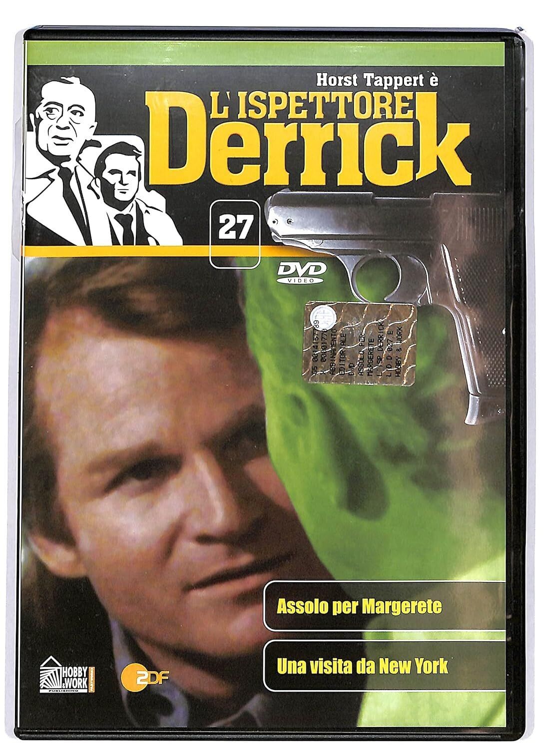 TeknoFilm – DVD – L'ISPETTORE DERRICK Vol. 27 (Assolo per Margerete + Una visita da New York) 1974 - HOBBY & WORK