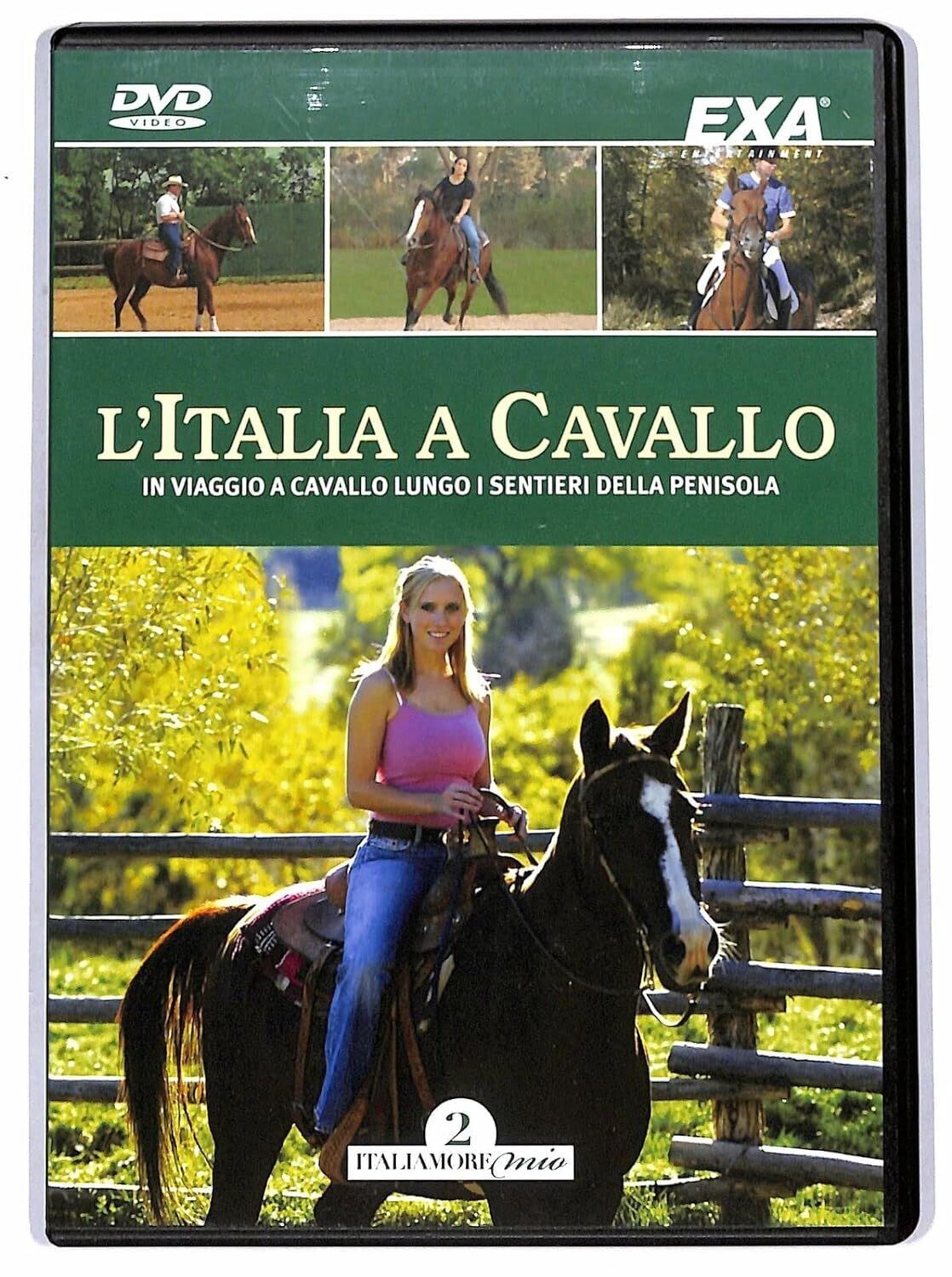 TeknoFilm – DVD – L'ITALIA A CAVALLO Vol. 02 (In viaggio a cavallo lungo i sentieri della penisola - Italiamore mio) - ALBERTO PERUZZO EDITORE