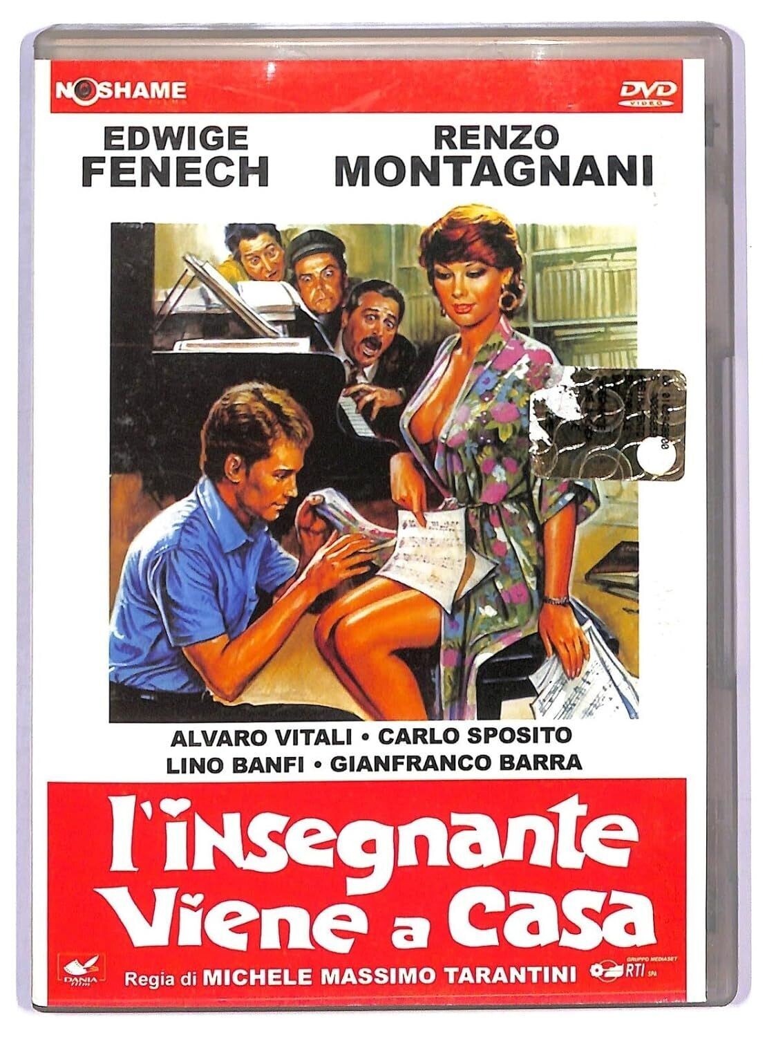 TeknoFilm – DVD – L'INSEGNANTE VIENE A CASA di Michele Massimo Tarantini (1978) - NO SHAME