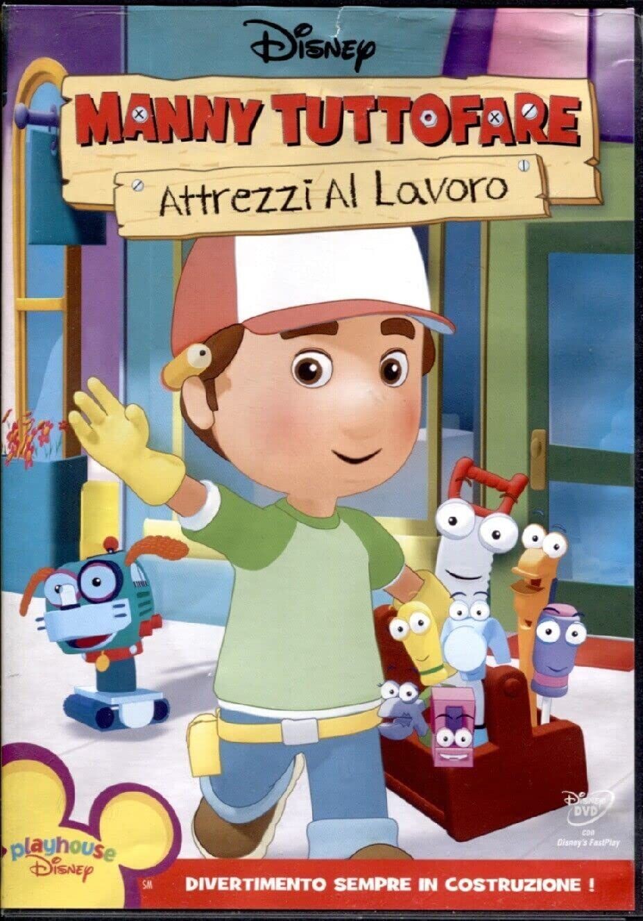 TeknoFilm - DVD – MANNY TUTTOFARE - ATTREZZI AL LAVORO di Ted Bastien e Sue Blue (2006) - WALT DISNEY