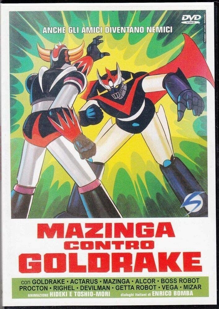 TeknoFilm - DVD – MAZINGA CONTRO GOLDRAKE di Toei Doga (1979) - STORMOVIE