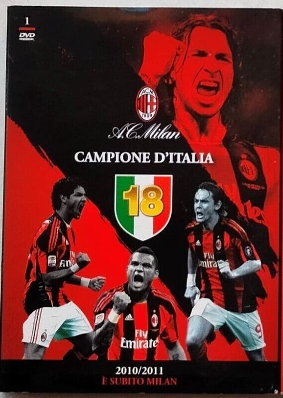 TeknoFilm - DVD - MILAN CAMPIONE D'ITALIA 18° Vol. 01 - SCUDETTO 2010/2011 - E' SUBITO MILAN (2012) - GAZZETTA DELLO SPORT TeknoFilm - DVD - MILAN CAMPIONE D'ITALIA 18° Vol. 01 - SCUDETTO 2010/2011 - E' SUBITO MILAN (2012) - GAZZETTA DELLO SPORT