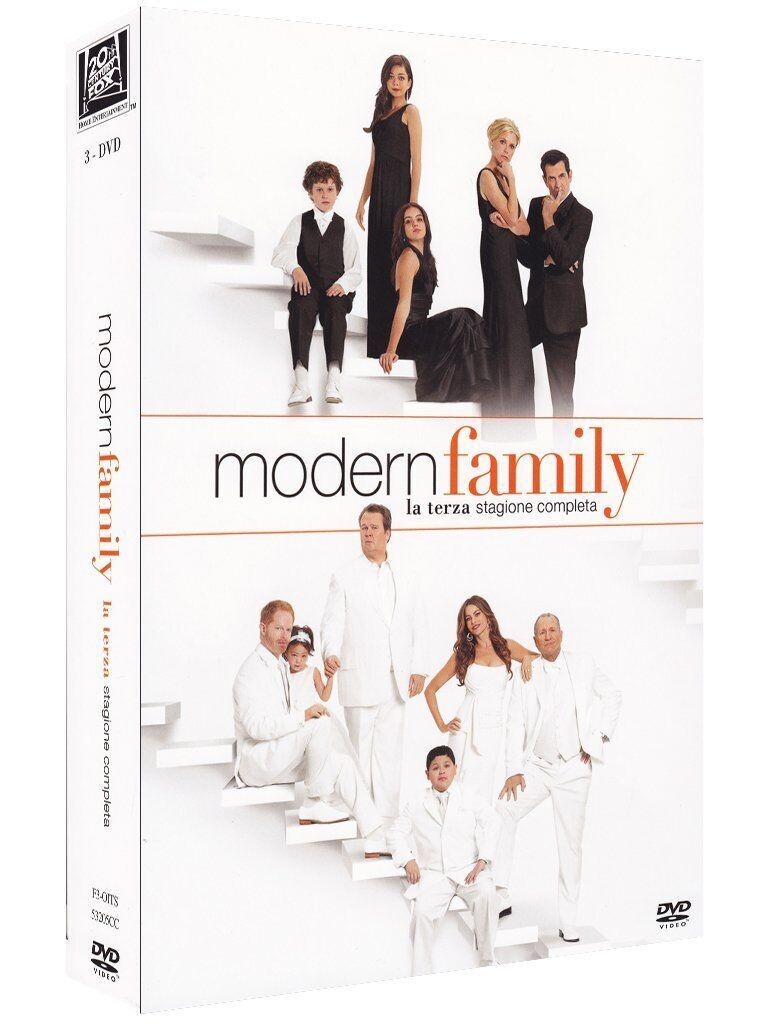 TeknoFilm - 3 DVD (Opera completa) – MODERN FAMILY Stagione 03 (2009) - 20TH CENTURY FOX