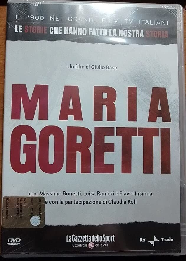 TeknoFilm - DVD (Opera Completa) – MARIA GORETTI di Giulio Base (2003) - GAZZETTA DELLO SPORT