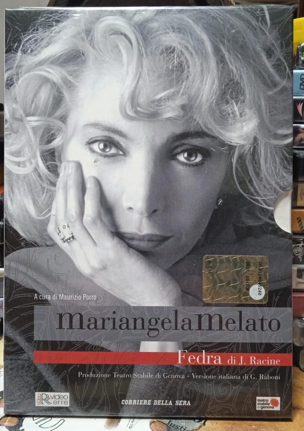 TeknoFilm - DVD – Mariangela Melano in FEDRA di Marco Sciaccaluga (2013) - CORRIERE DELLA SERA