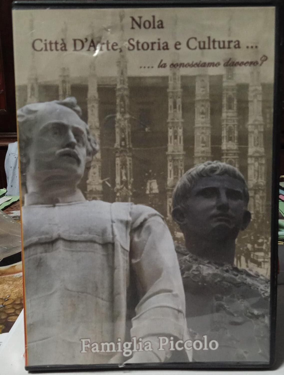 TeknoFilm - DVD + CD – NOLA - CITTA' D'ARTE, STORIA E CULTURA (La conosciamo davvero?) Festa dei Gigli (2009) - COMUNE DI NOLA