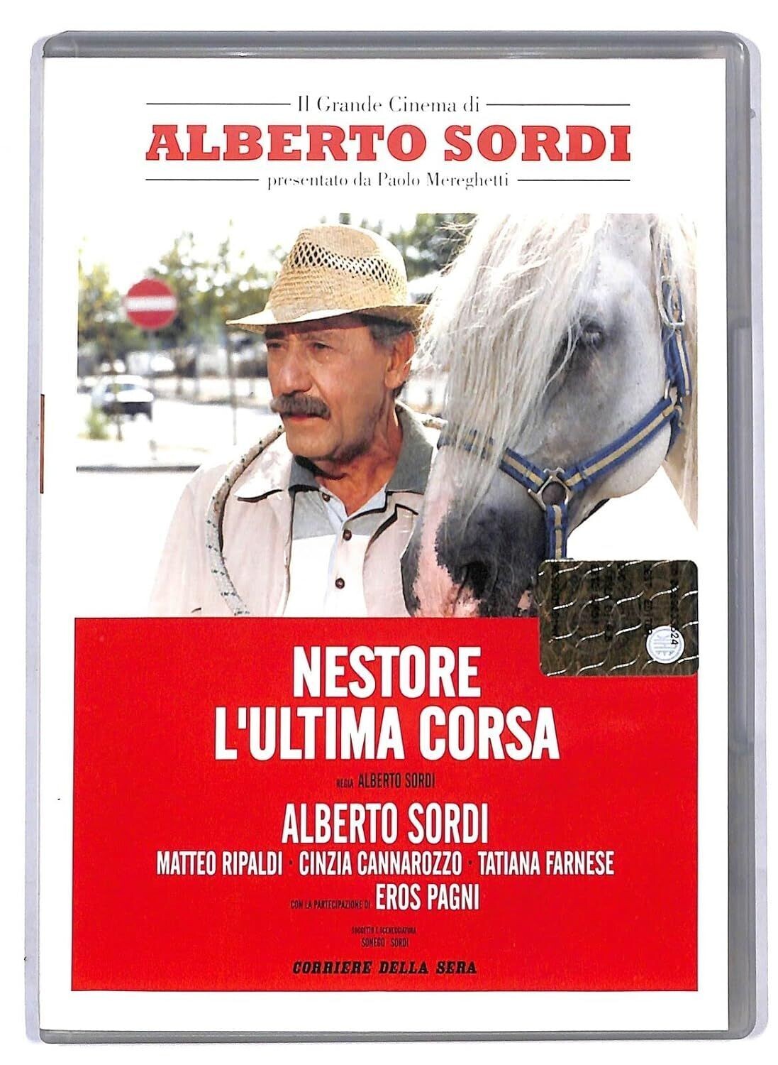 TeknoFilm - DVD – NESTORE, L'ULTIMA CORSA di Alberto Sordi (1994) - CORRIERE DELLA SERA