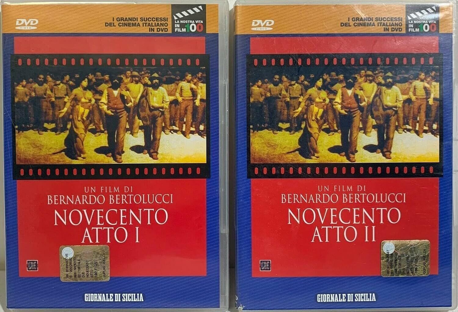 TeknoFilm - 2 DVD – NOVECENTO Atto I e II (Primo e Secondo) di Bernardo Bertolucci (1976) - IL MESSAGGERO