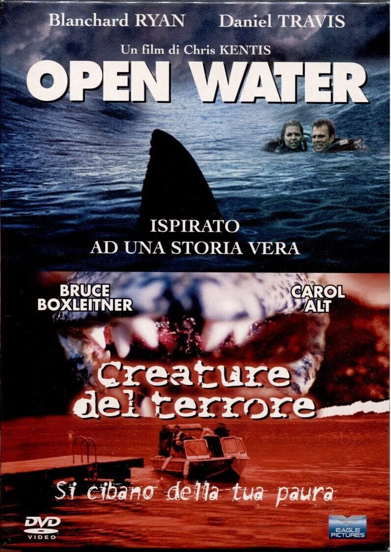 TeknoFilm - Box 2 DVD – OPEN WATER di Chris Kentis (2003) + CREATURE DEL TERRORE di Paul Ziller (2004) - EAGLE