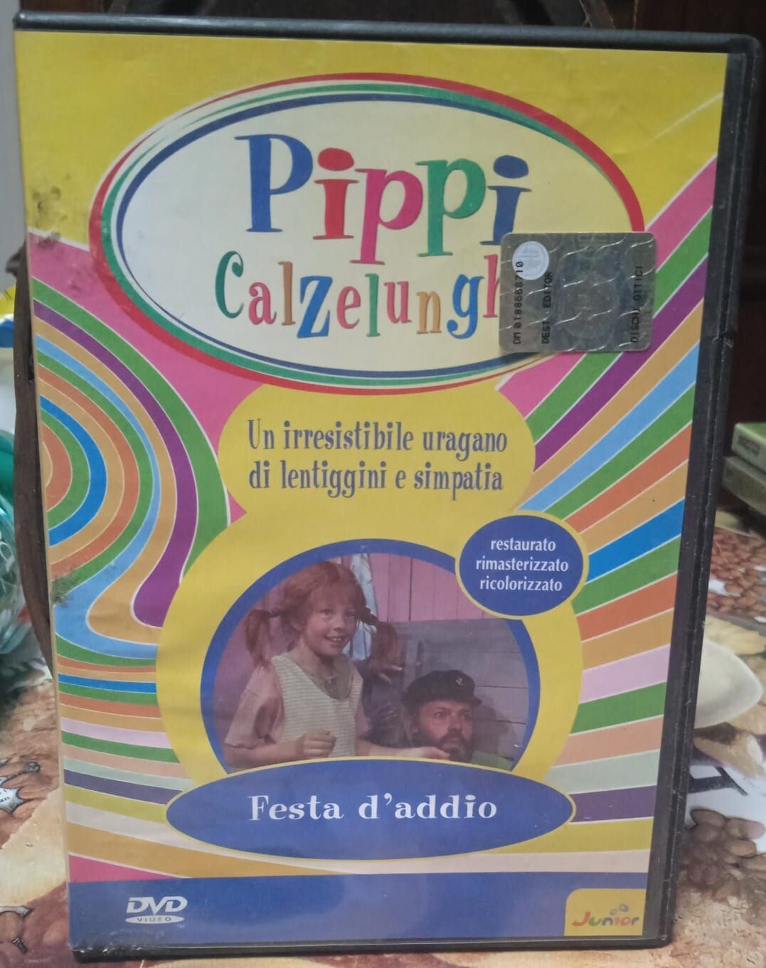 TeknoFilm - DVD - PIPPI CALZELUNGHE Vol. 12 - FESTA D'ADDIO di Olle Hellbom (1969) - RCS