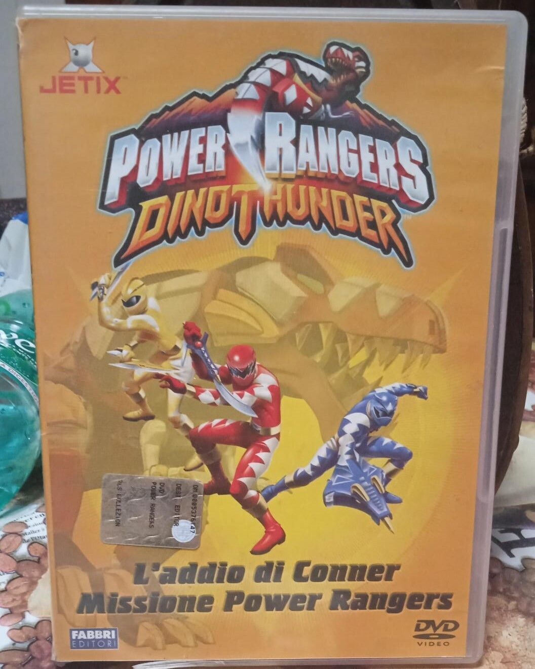 TeknoFilm - DVD – Power Rangers - Dino Thunder Vol. 02 Ep. 03 - 04 (L'addio di Conner + Missione power rangers) (2004) - FABBRI EDITORI