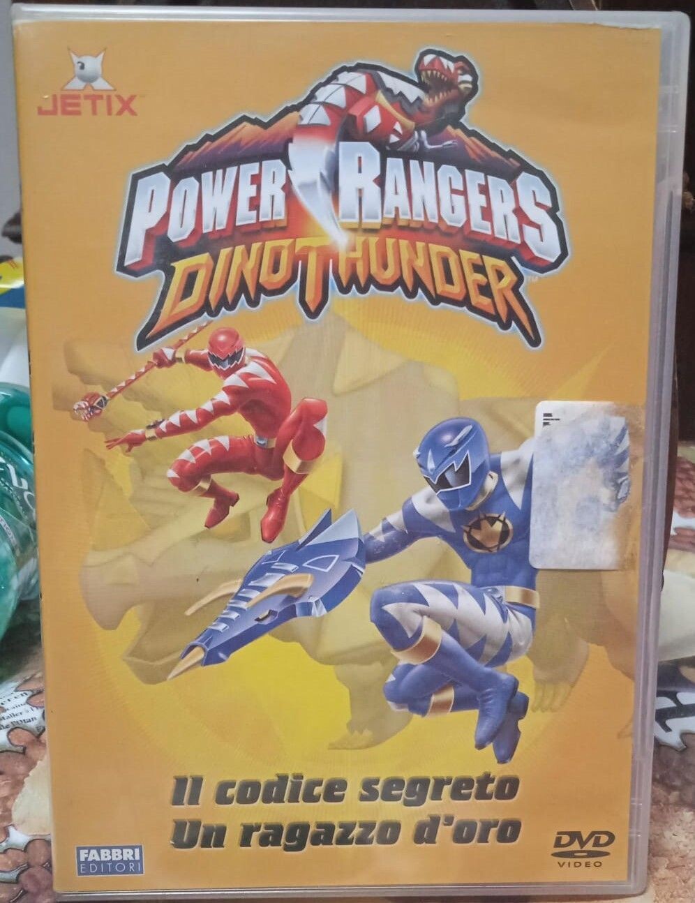 TeknoFilm - DVD – Power Rangers - Dino Thunder Vol. 04 Ep. 07 - 08 (Il codice segreto + Un ragazzo d'oro) (2004) - FABBRI EDITORI