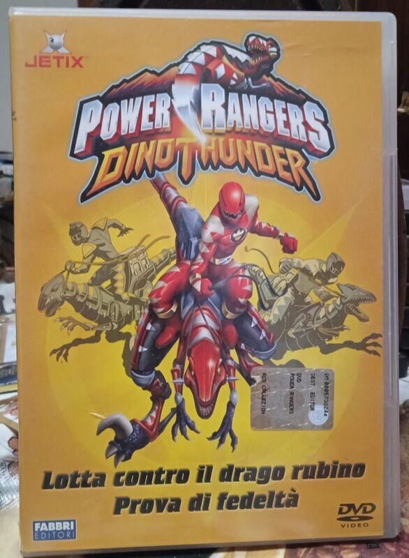 TeknoFilm - DVD – Power Rangers - Dino Thunder Vol. 18 Ep. 35 - 36 (Lotta contro il Drago Rubino + Prova di fedeltà) (2004) - FABBRI EDITORI