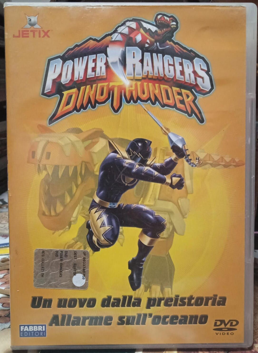 TeknoFilm - DVD – Power Rangers - Dino Thunder Vol. 05 Ep. 09 - 10 (Un uovo dalla preistoria + Allarme sull'oceano) (2004) - FABBRI EDITORI