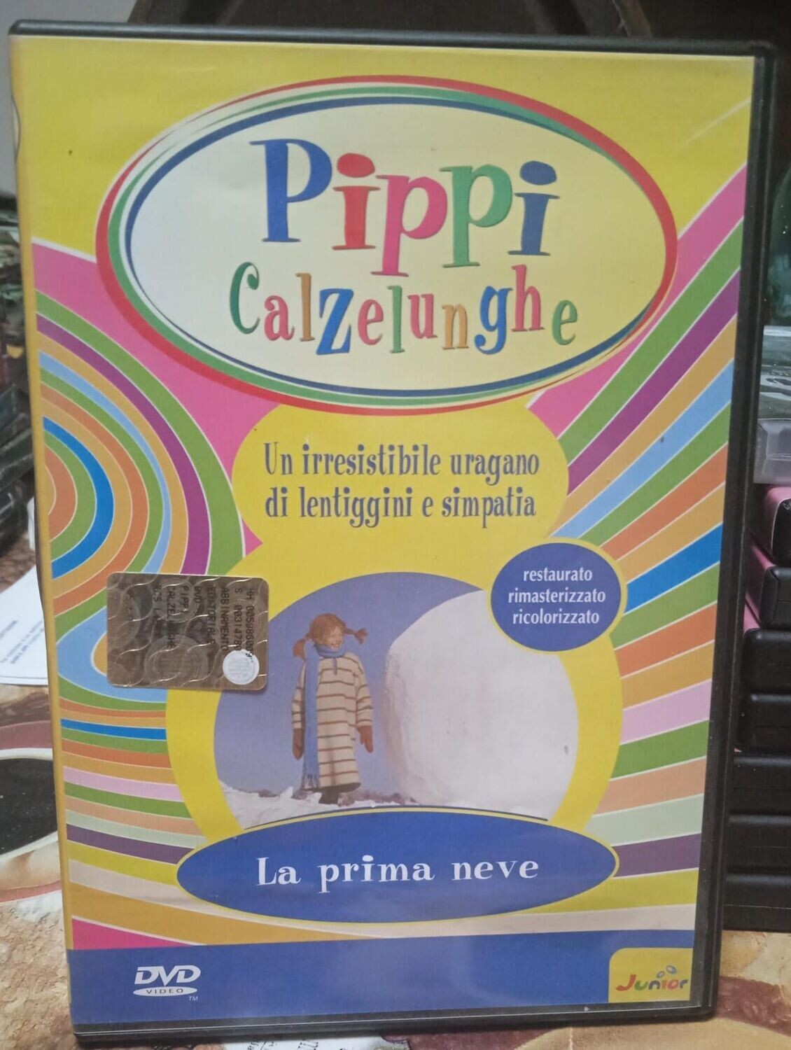 TeknoFilm - DVD - PIPPI CALZELUNGHE Vol. 07 - LA PRIMA NEVE di Olle Hellbom (1969) - RCS