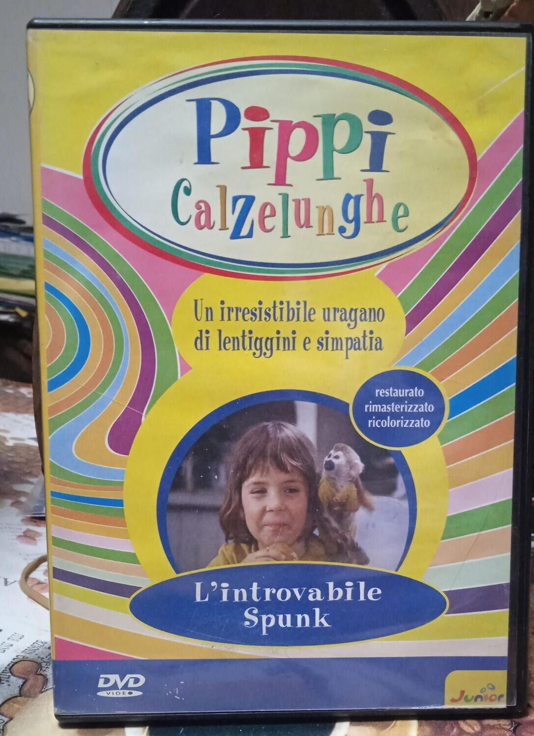 TeknoFilm - DVD - PIPPI CALZELUNGHE Vol. 09 - L'INTROVABILE SPUNK di Olle Hellbom (1969) - RCS