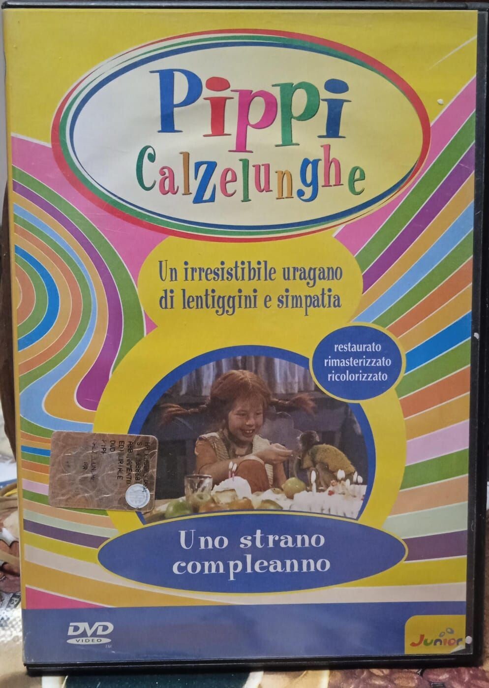 TeknoFilm - DVD - PIPPI CALZELUNGHE Vol. 05 - UNO STRANO COMPLEANNO di Olle Hellbom (1969) - RCS