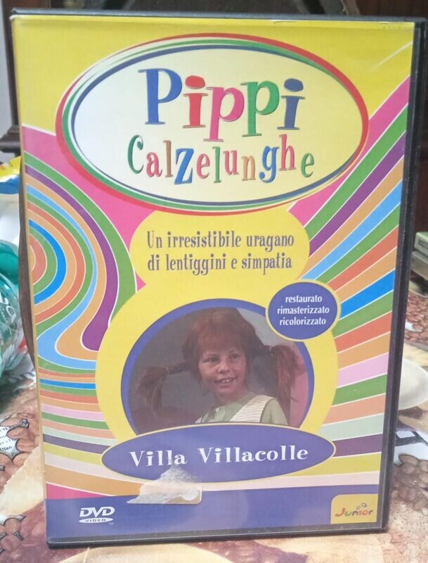 TeknoFilm - DVD - PIPPI CALZELUNGHE Vol. 08 - REGALI DI NATALE di Olle Hellbom (1969) - RCS