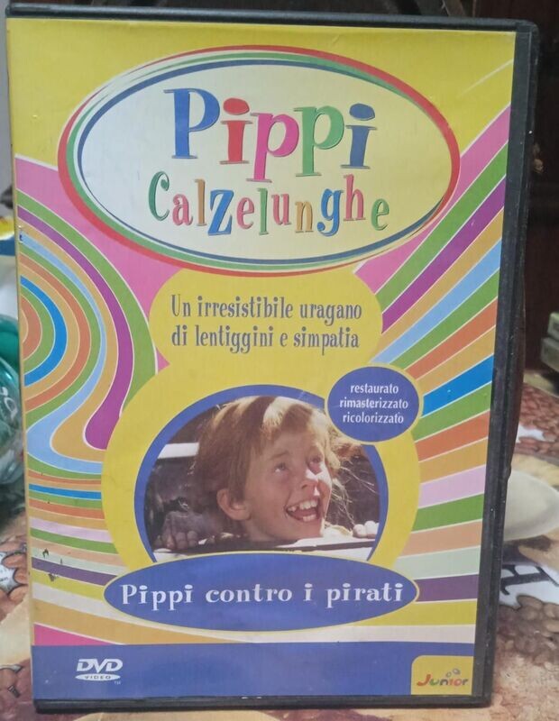 TeknoFilm - DVD - PIPPI CALZELUNGHE Vol. 16 - PIPPI CONTRO I PIRATI di Olle Hellbom (1969) - RCS