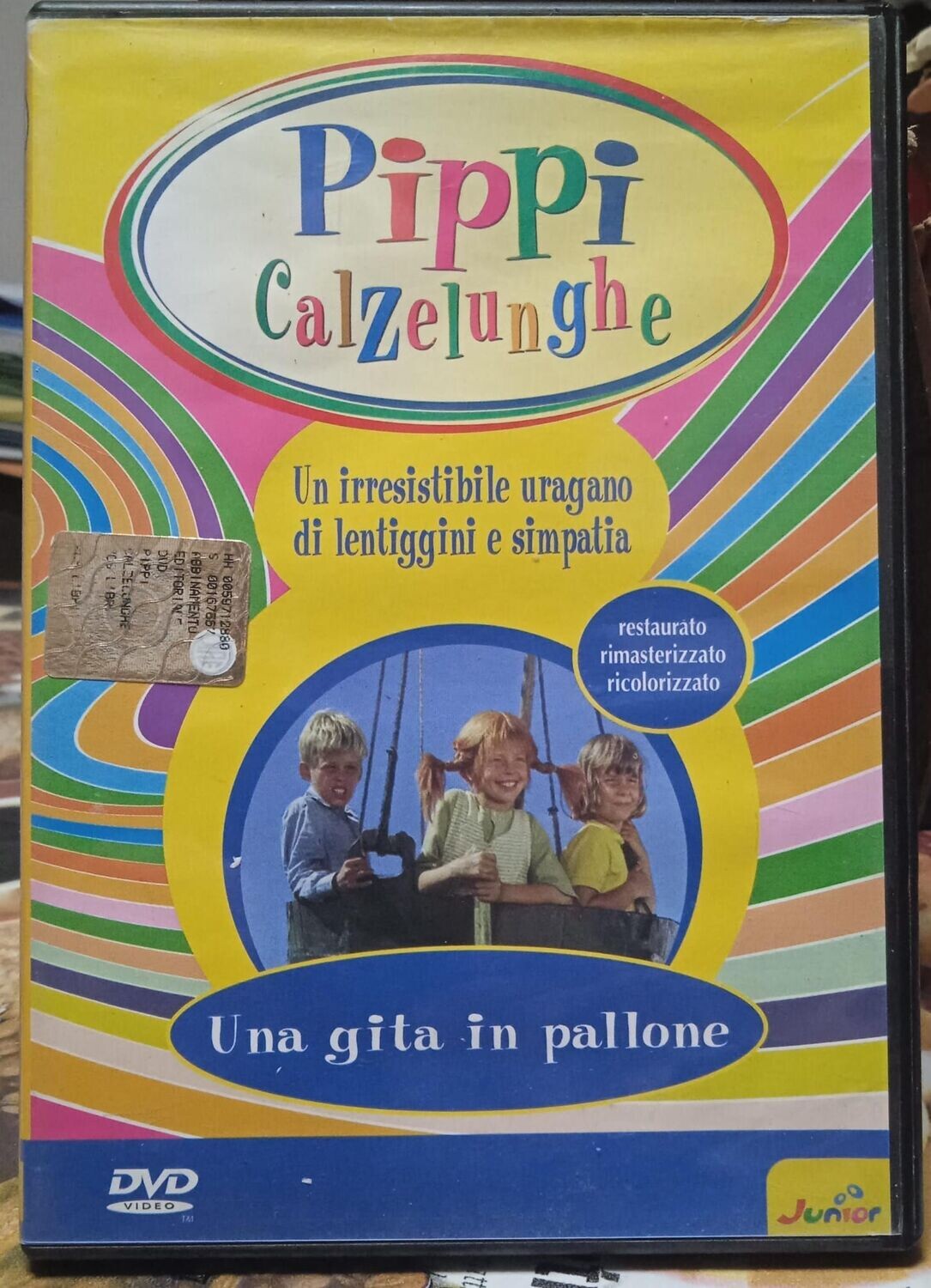 TeknoFilm - DVD - PIPPI CALZELUNGHE Vol. 10 - UNA GITA IN PALLONE di Olle Hellbom (1969) - RCS