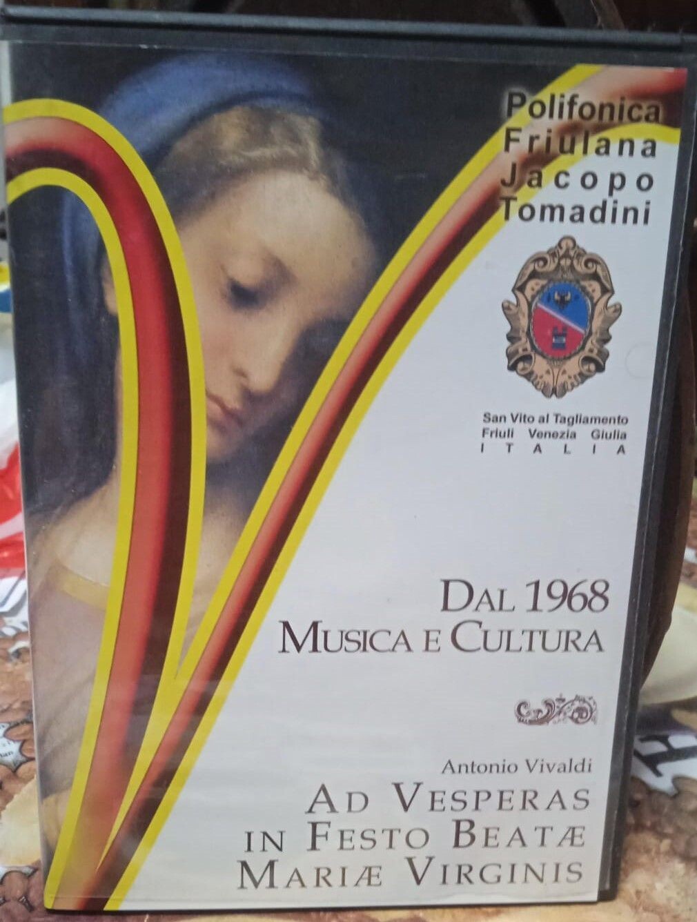 TeknoFilm - DVD + CD - AD VESPERAS IN FESTO BEATAE MARIAE VIRGINIS Polifonica Friulana Jacopo Tomadini (2008) - CASSA DI RISPARMIO DEL FRIULI VENEZIA GIULIA