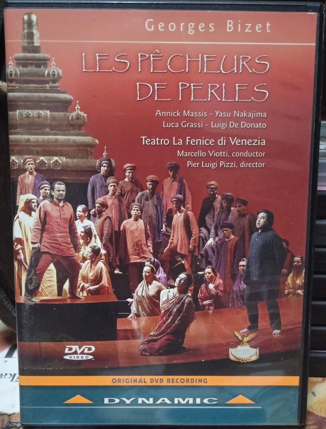 TeknoFilm - DVD (NTSC) - Georges Bizet: LES PECHEURS DE PERLES (Teatro La Fenice di Venezia) di Tiziano Mancini (2004) - DYNAMIC