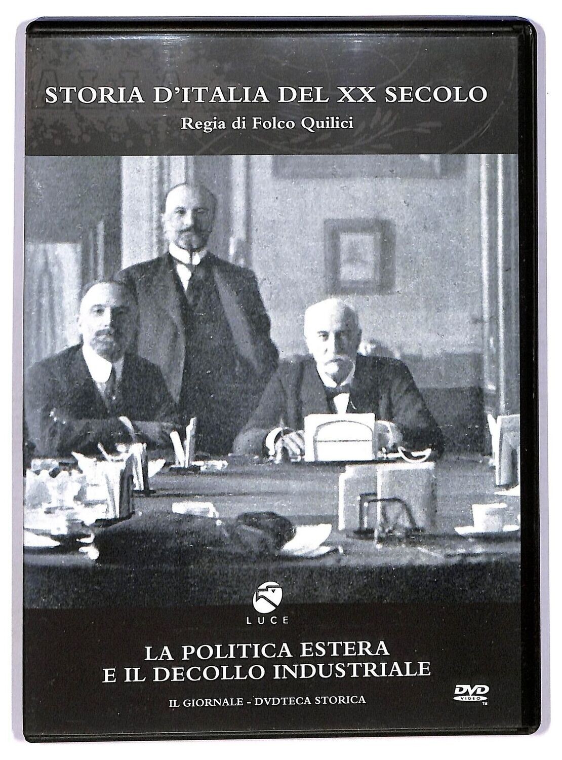 TeknoFilm - DVD – Folco Quilici: LA POLITICA ESTERA E IL DECOLLO INDUSTRIALE (2008) - IL GIORNALE