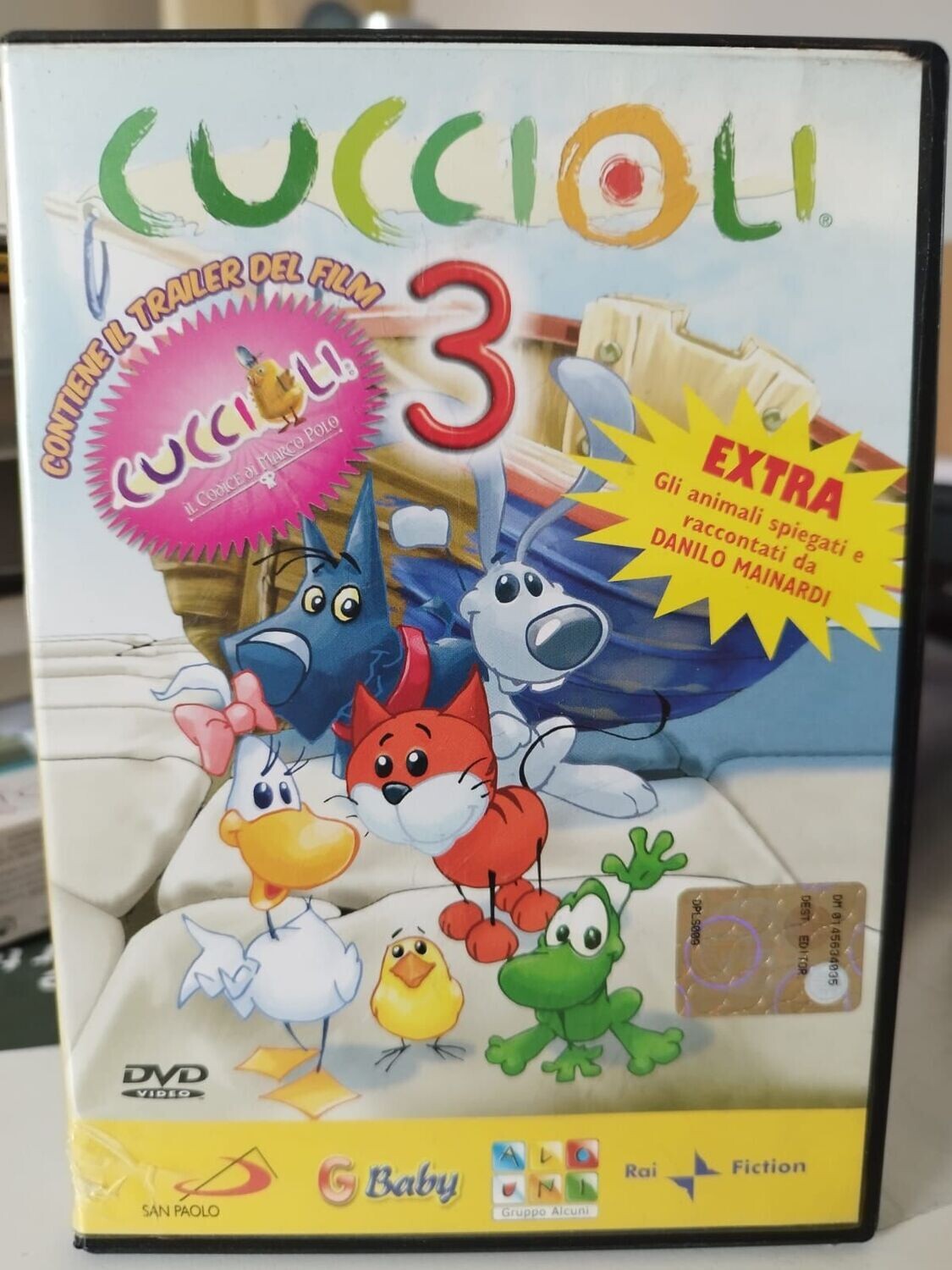 TeknoFilm - DVD – CUCCIOLI Vol. 03 Episodi 11 - 15 di Sergio Manfio (2003) - SAN PAOLO AUDIOVISIVI