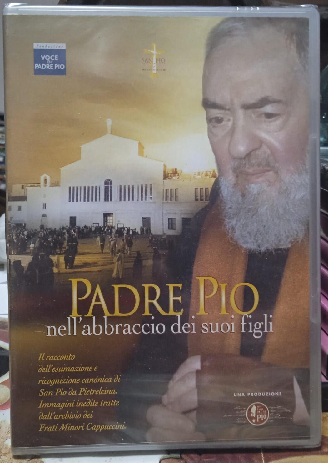 TeknoFilm - DVD – PADRE PIO NELL'ABBRACCIO DEI SUOI FIGLI (2008) - UNIDEA