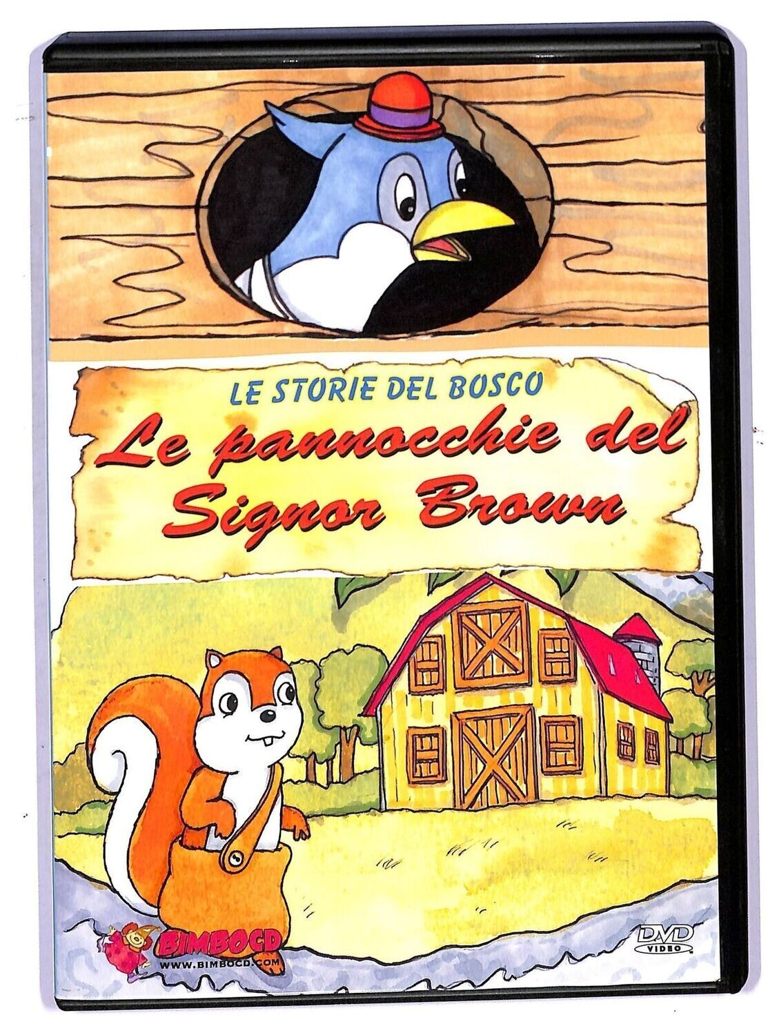TeknoFilm - DVD – LE STORIE DEL BOSCO Vol. 07 - SAMMY E LE PANNOCCHIE DEL SIGNOR BROWN (2009) - ‎ENERXA