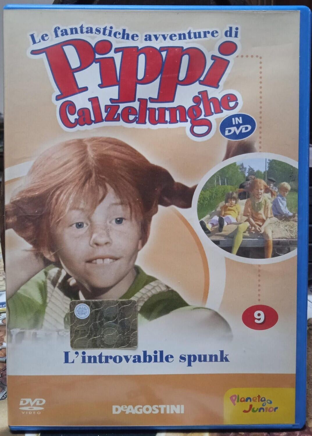 TeknoFilm - DVD – LE FANTASTICHE AVVENTURE DI PIPPI CALZELUNGHE Vol. 09 - L'INTROVABILE SPUNK (1969) - DE AGOSTINI